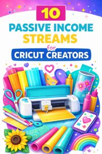 10 Passive Income Streams for Cricut Creators