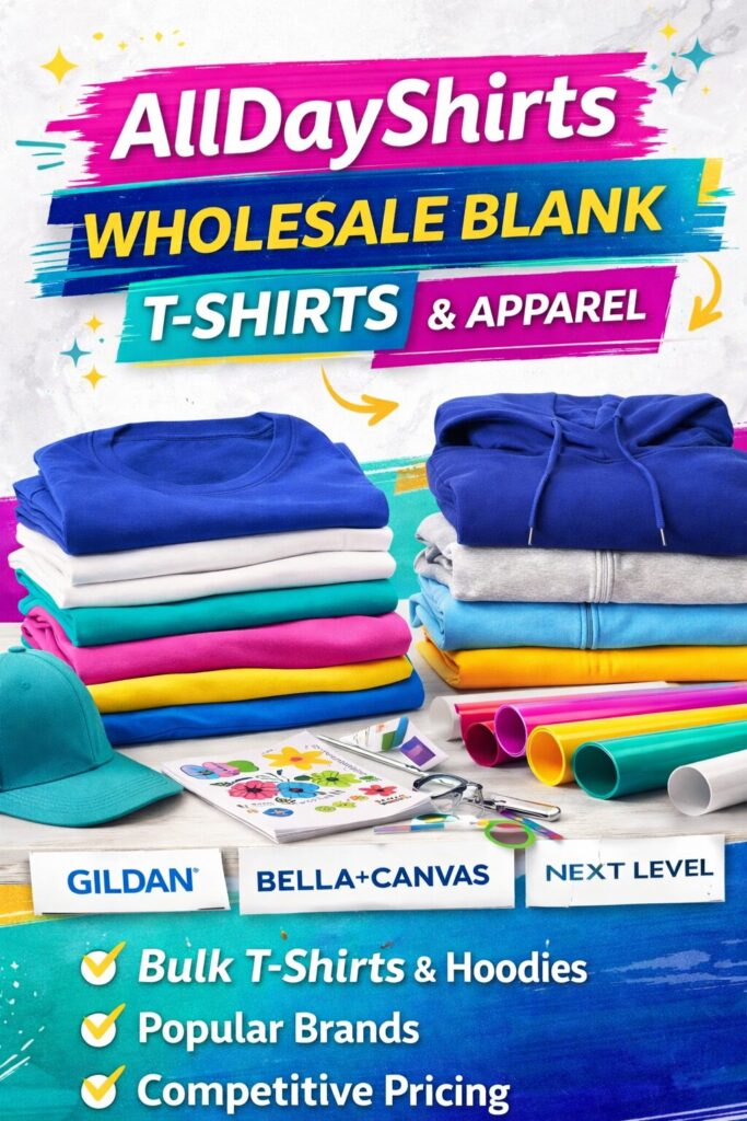 AllDayShirts Wholesale Blank T Shirts, Sublimation shirt blanks, Sublimation blanks shirts, Cricut blank shirts
