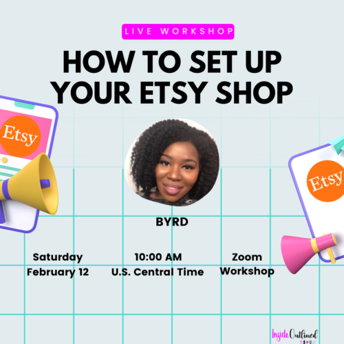 How to set up Etsy shop