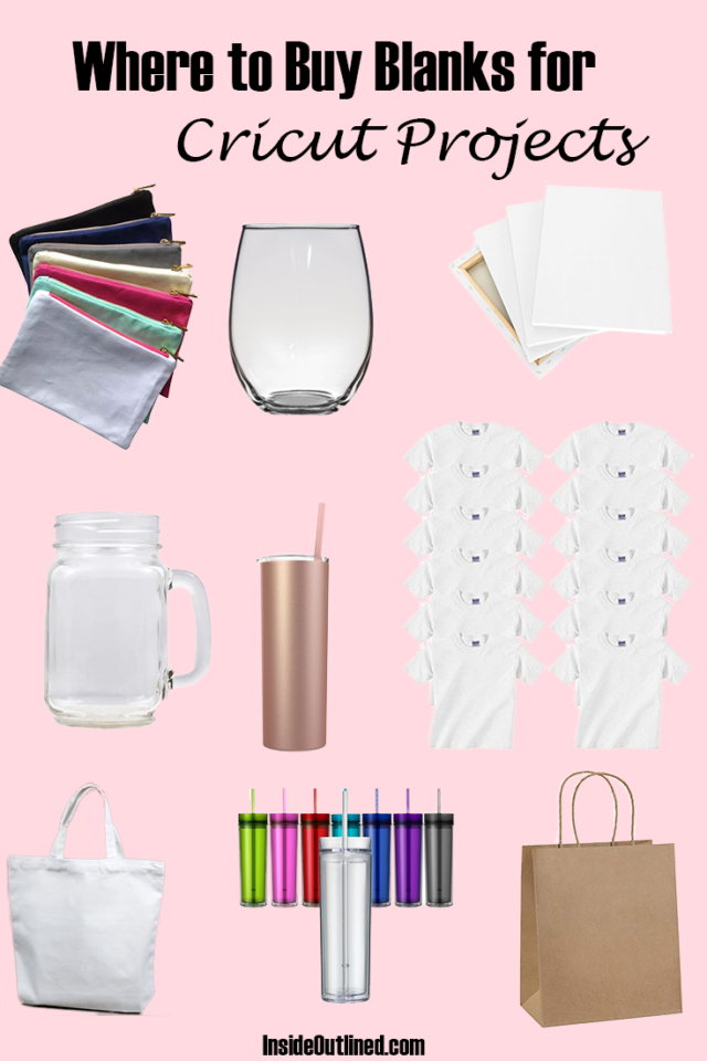 Where To Buy The Best Blanks For Cricut Projects InsideOutlined