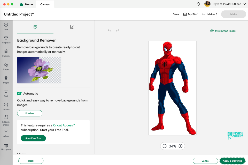 How to Upload Images to Cricut Design Space, Remove Background