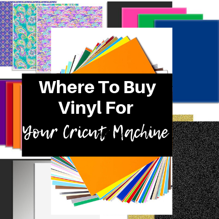 Where To Buy Vinyl For Your Cricut Machine - InsideOutlined