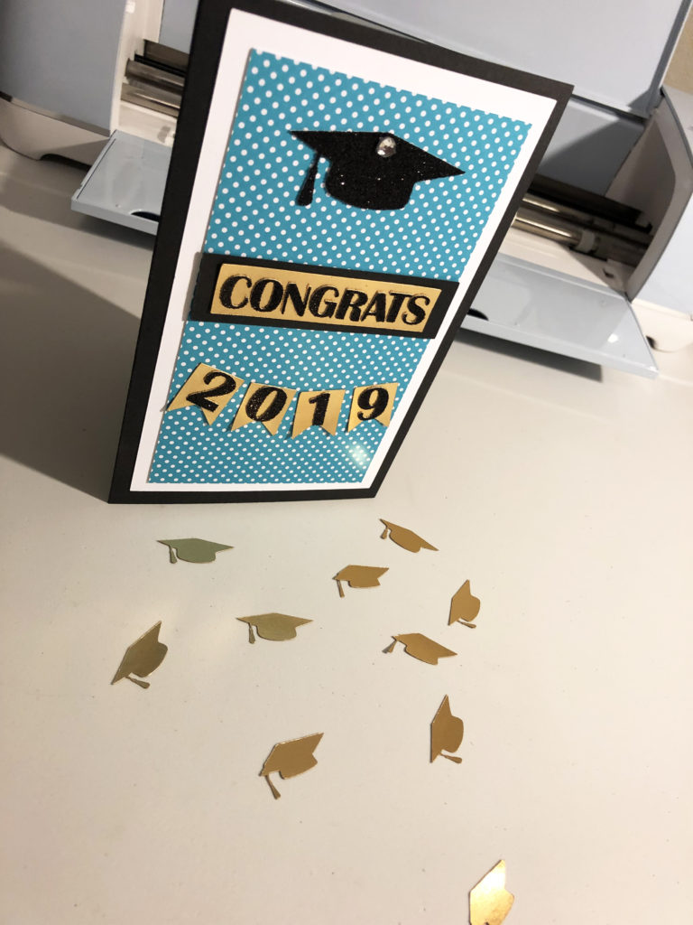 handmade graduation card design