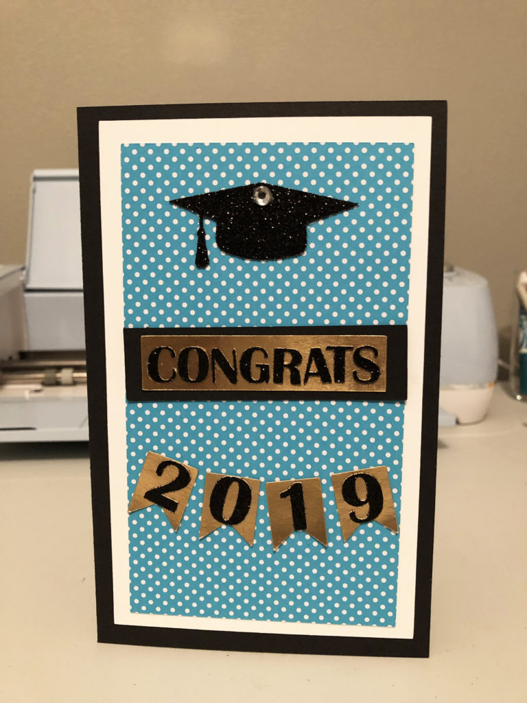 Congrats Grad! Free Graduation Card SVG