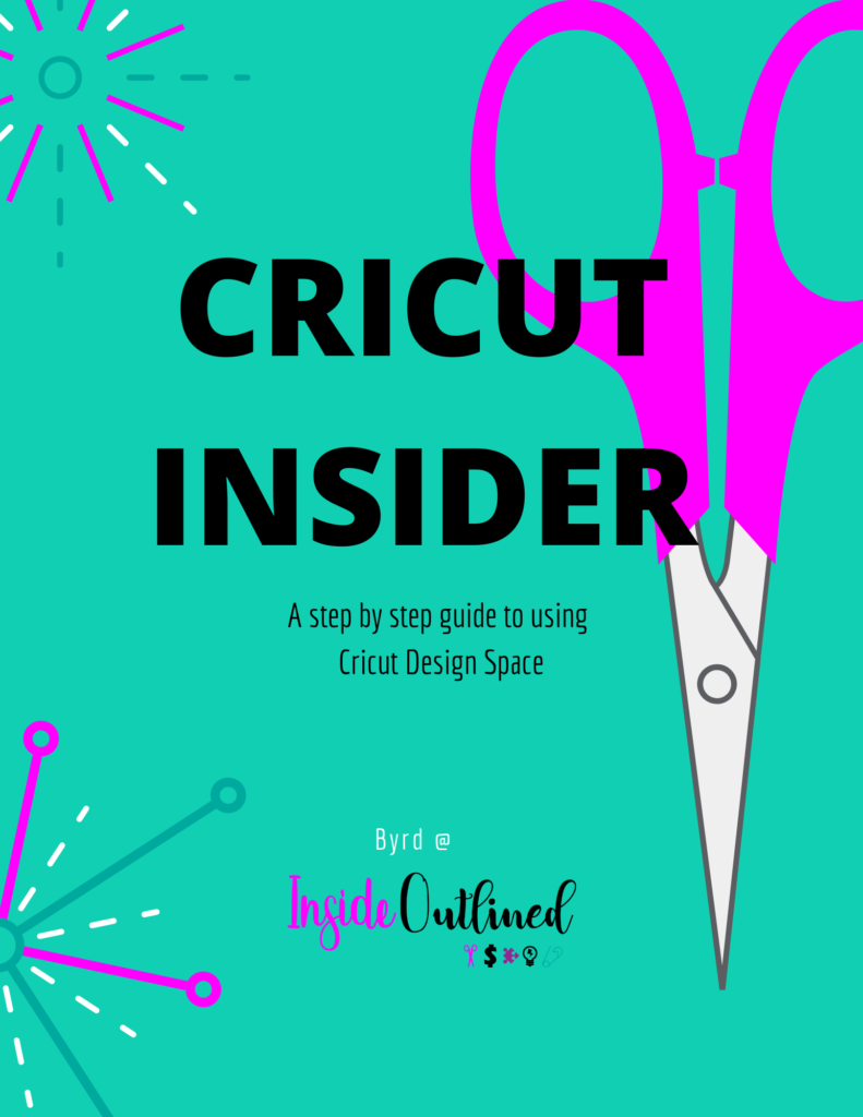 Cricut Cheat Sheet