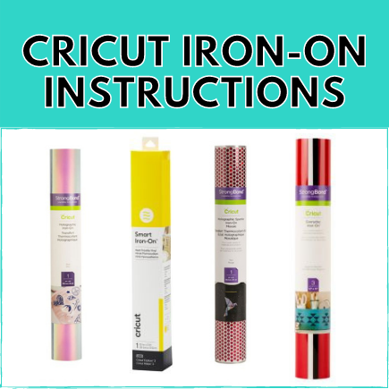 Cricut Iron on tutorial for beginner - cricut guide to iron on
