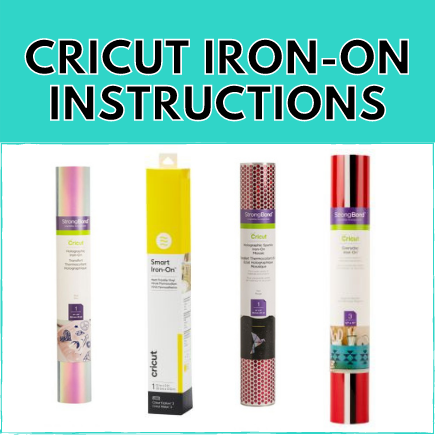 Cricut Iron-on Instructions 