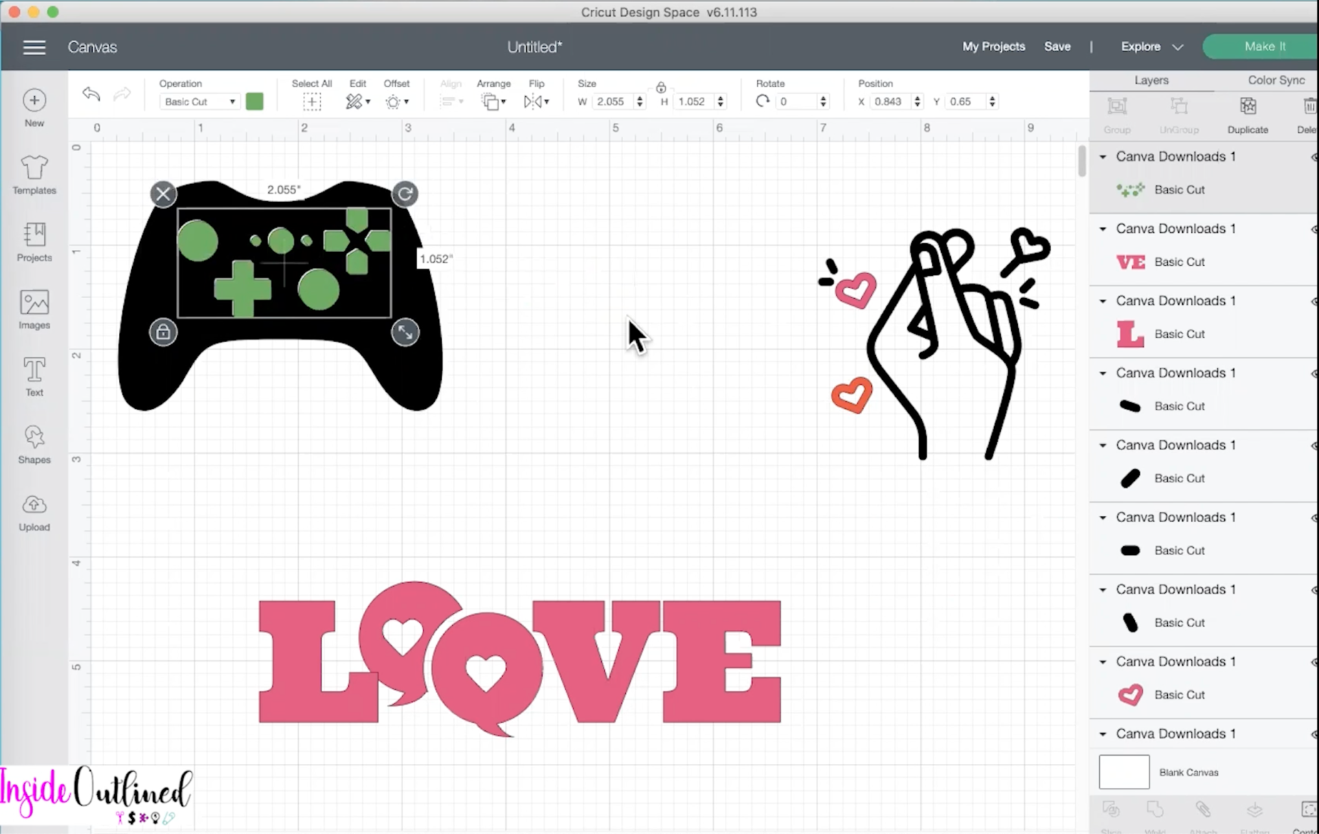 How To Create Cricut Svg Files In Canva Insideoutlined