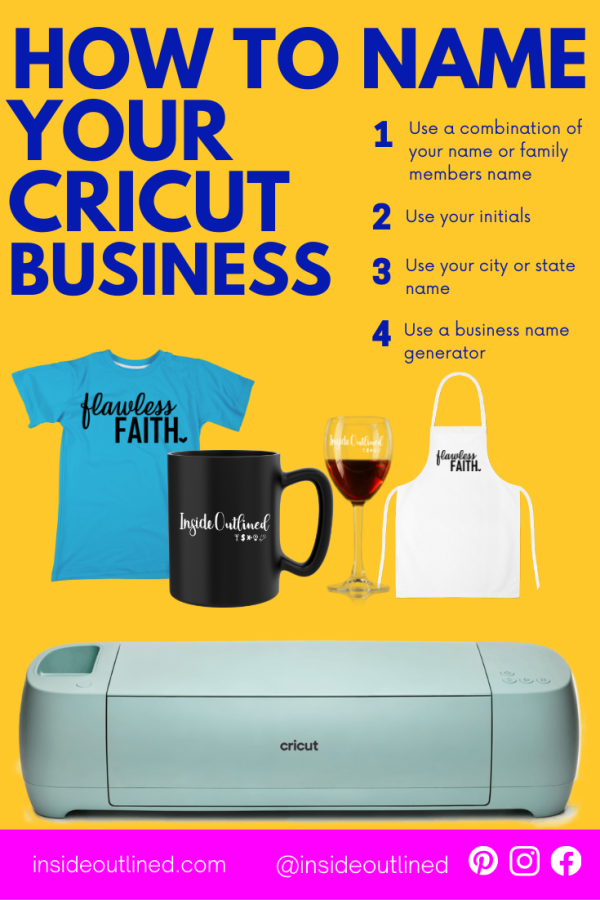 How To Name Your Cricut Business InsideOutlined