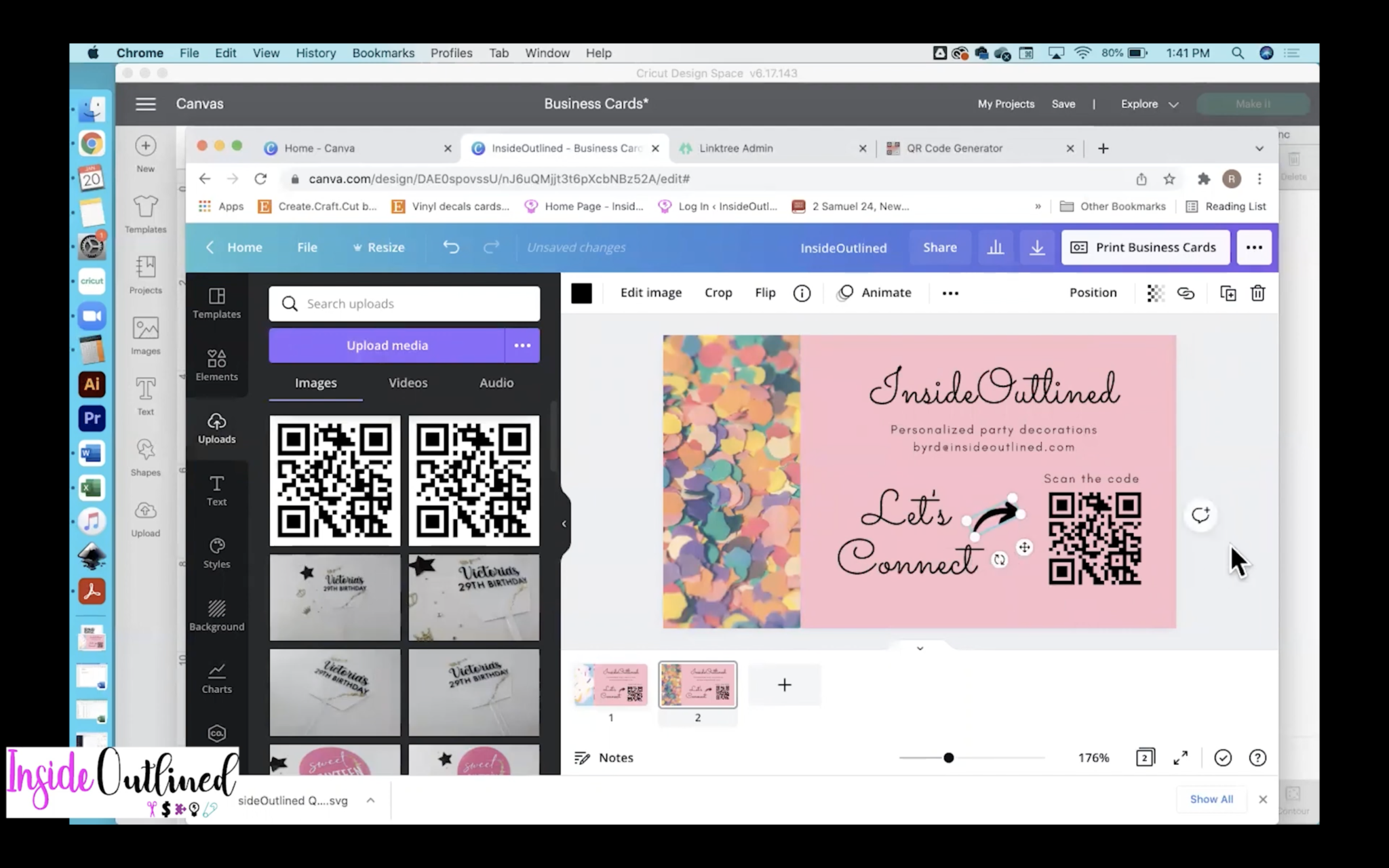 How to Make Cricut Business Cards Beginner Friendly Cricut tips and