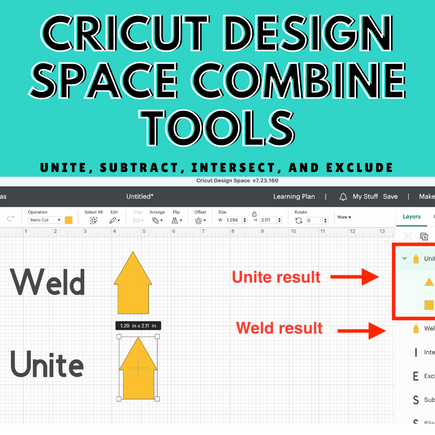 Cricut Combine Tools