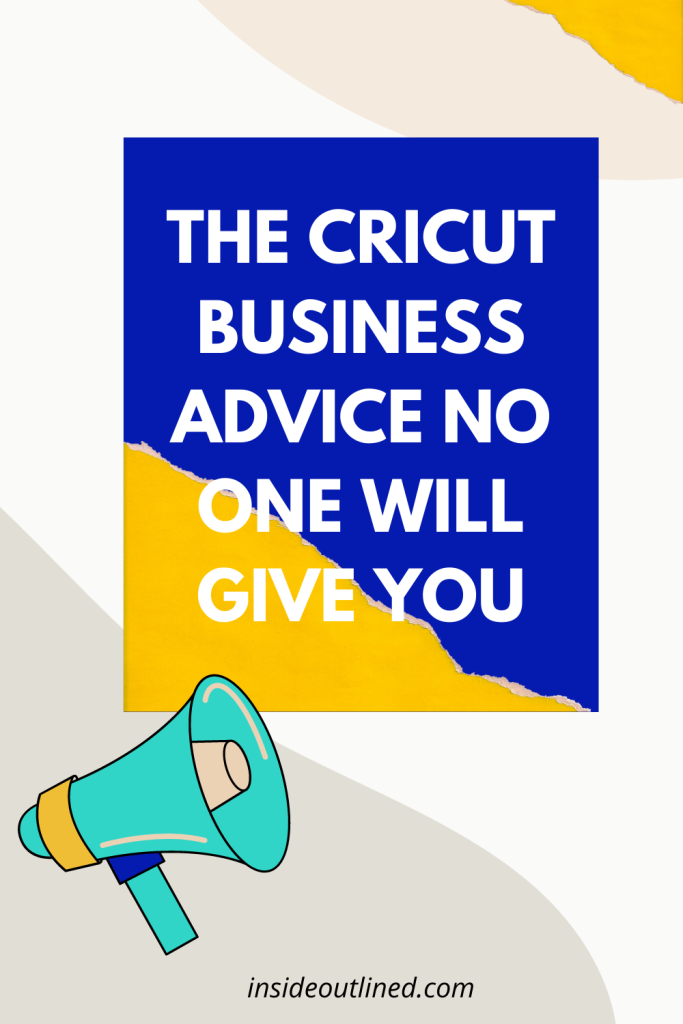 Cricut business advice, Cricut business plan