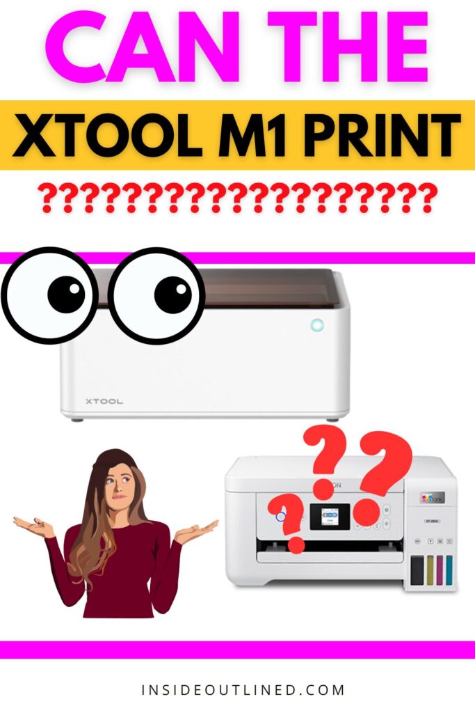 Can the xTool M1 print, Can the xTool M1 cut metal, What can you do with an xTool M1 B