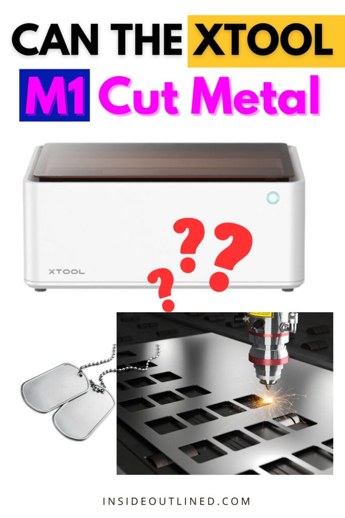 Can xTool m1 cut metal, is the xTool M1 worth it, xTool M1 engrave metal B