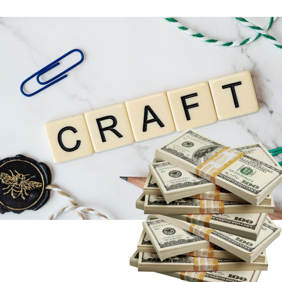 Make extra money selling crafts, Crafts that make money from home, most profitable crafts to sell, easy crafts that pay big