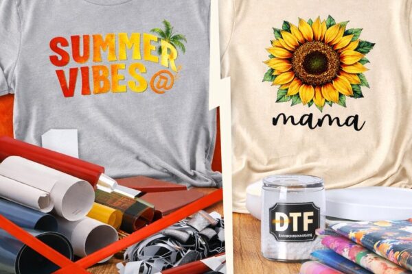 Shirt Business with $0, DTF business, DTF vs HTV, DTF vs Cricut, blog
