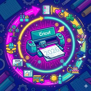 Cricut Business Marketing Calendar, Craft Business Calendar