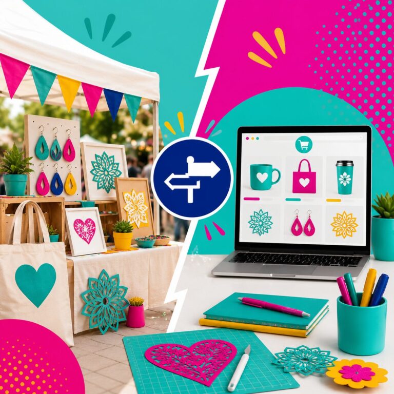 Should I Sell Locally (Craft Fairs, Markets) or Focus on Online Sales?