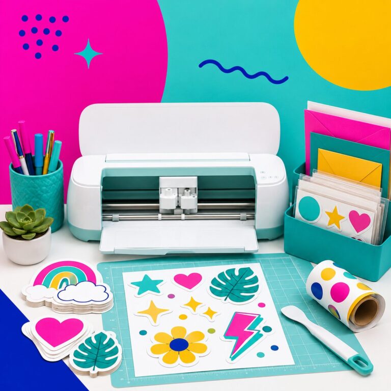 How to Start a Sticker Business Using Cricut