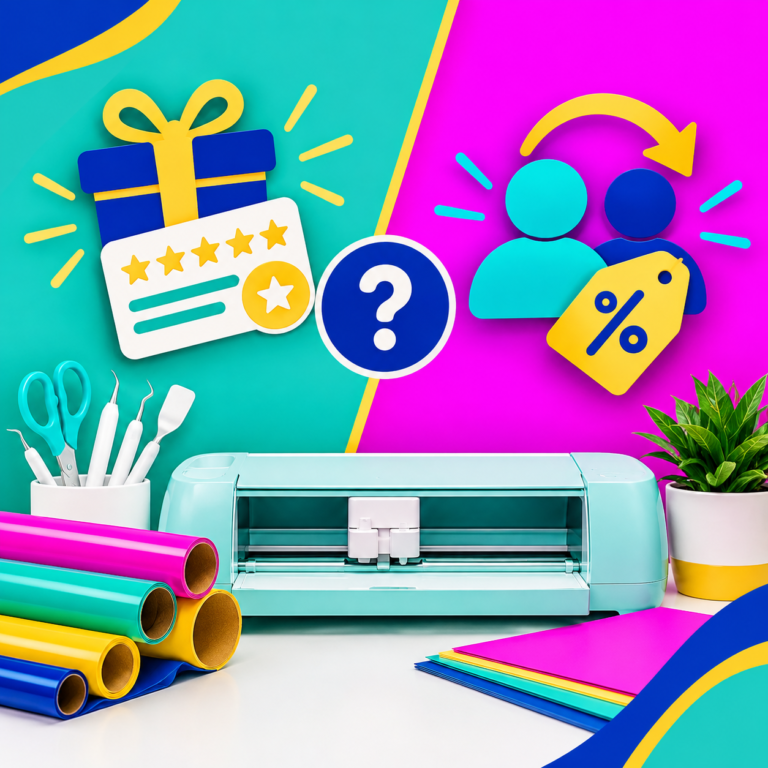 Should I Start a Loyalty Program or Offer Referral Discounts for My Cricut Business?