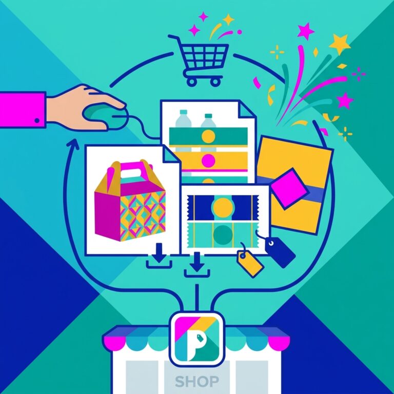 How to Sell Printable Party Favors on Payhip